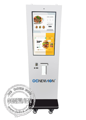 Outerside Self Service Kiosk Waterproof Self Ordering Payment Floor Standing