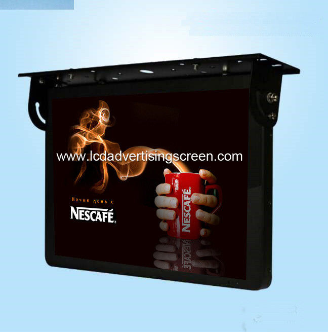 Promotion Bus Advertising Screen Android System 19 Inch Wifi Wall Mounted