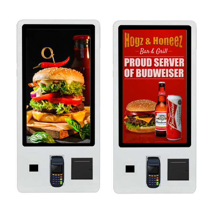 Android Restaurant Digital Signage , Restaurant Self Order Kiosk