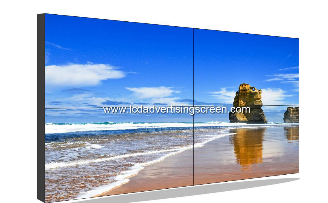 49 Inch 2x1 Video Wall Tv  WLED Backlight 500cd Brightness FCC Certification