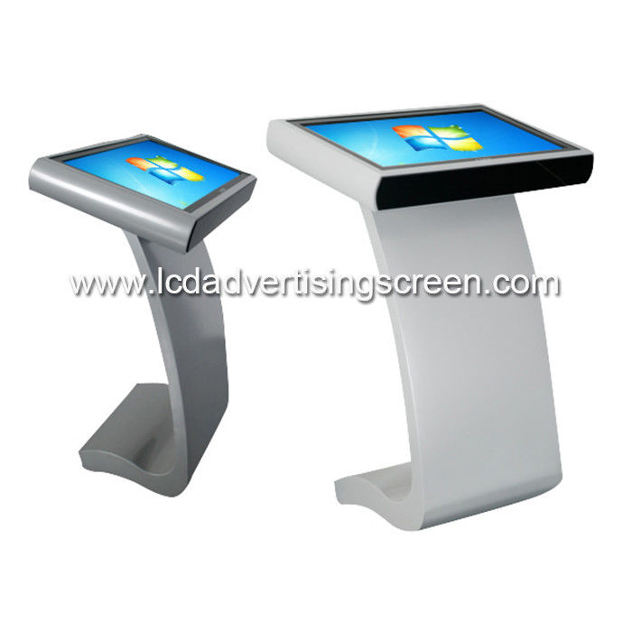 Shopping Mall 18.5 Inch Small Size LCD Capacitive Touch Table Kiosk Display