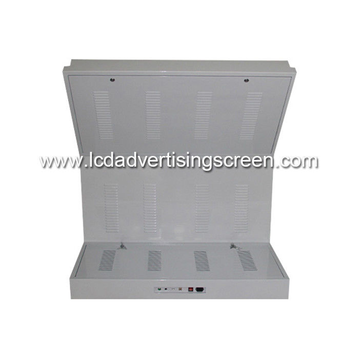 55 Inch LibraryLCD Touch Screen Information Checking Station Display Stand