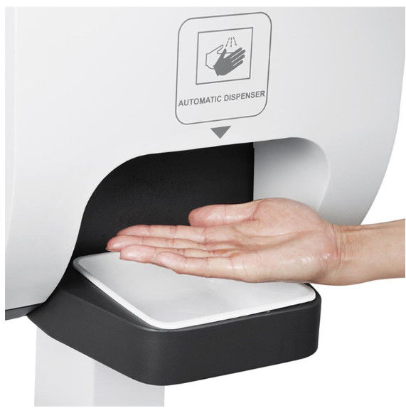 21.5 Inch Android Advertising Screen With Soap Dispenser 1000ml Bottle