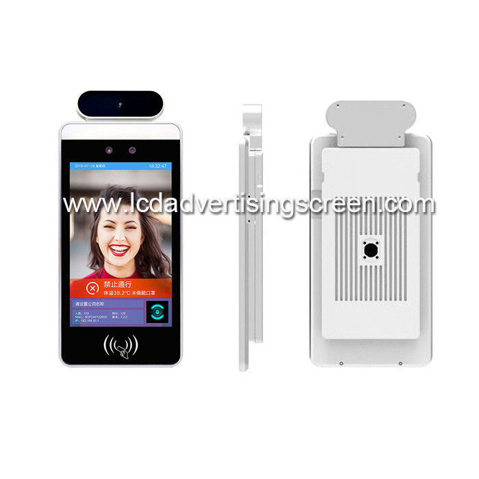School IP65 infrared temperature sense face recognition Abnormal Temperature Alarm liquid wash hand sanitizer dispenser