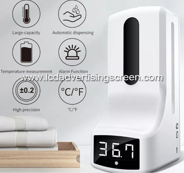 1000ML Automatic Hand Soap Dispenser With Temperature Detector