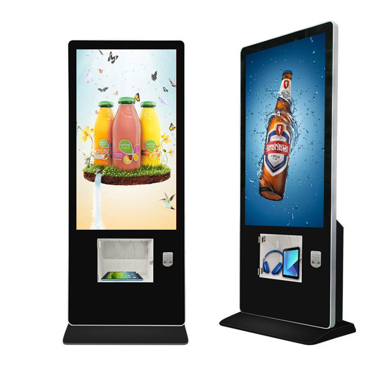 Android OS 55" LCD Display Power Bank Kiosk