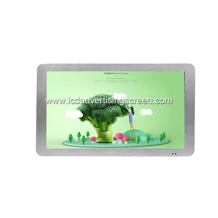 WiFi 4G Wall Mounted Bus 21.5 Inches Bus Advertising Screen