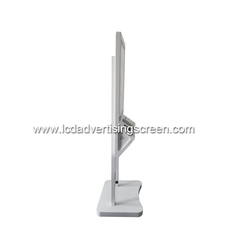 27 Inch Aluminum Frame Self Service Payment Kiosk 350cd/m2 For Restaurant