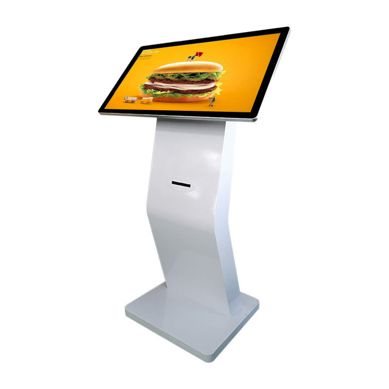 21.5in AIO LCD Touch Screen Kiosk With Terminal Printer