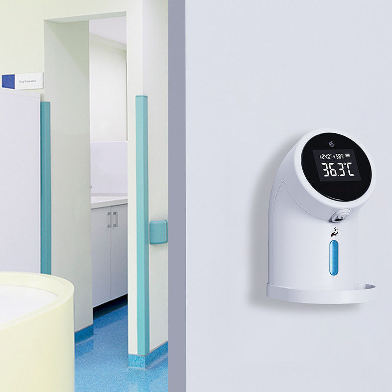 Fever Detector Mini IR Thermometer With Sanitizer Spray Gel Dispenser