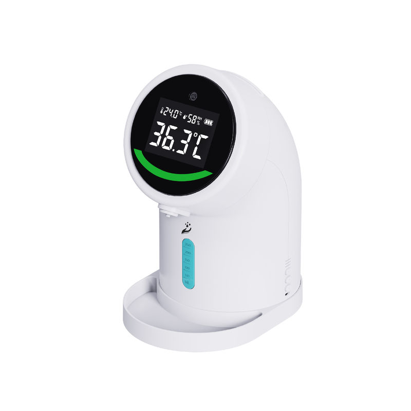 Fever Detector Mini IR Thermometer With Sanitizer Spray Gel Dispenser