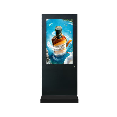43in Interactive Touch All In One Kiosk IP65 With Microphone And Camera